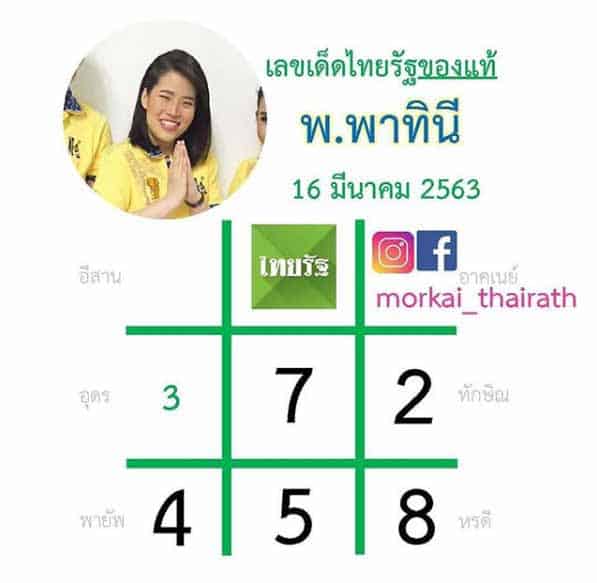 เลขเด็ด หวยไทยรัฐ-160363