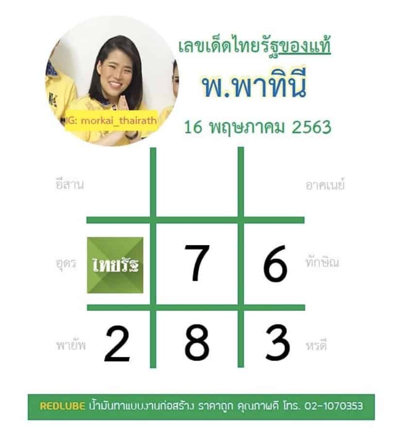เลขเด็ด หวยไทยรัฐ-160563
